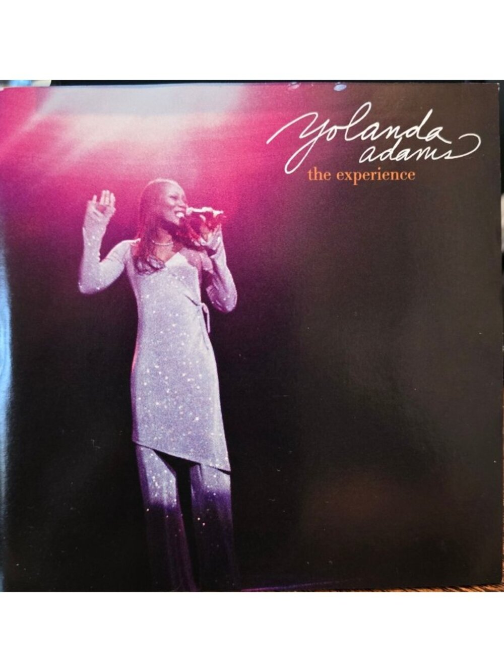 Yolanda Adams The Experience Live Gospel CD 2001 Elektra Records 37845cd